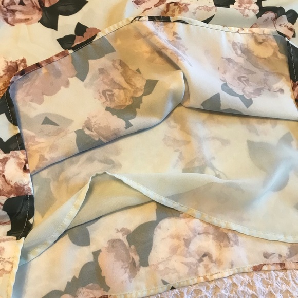 Point Zero Womens large strappy floral tank top - Picture 5 of 10